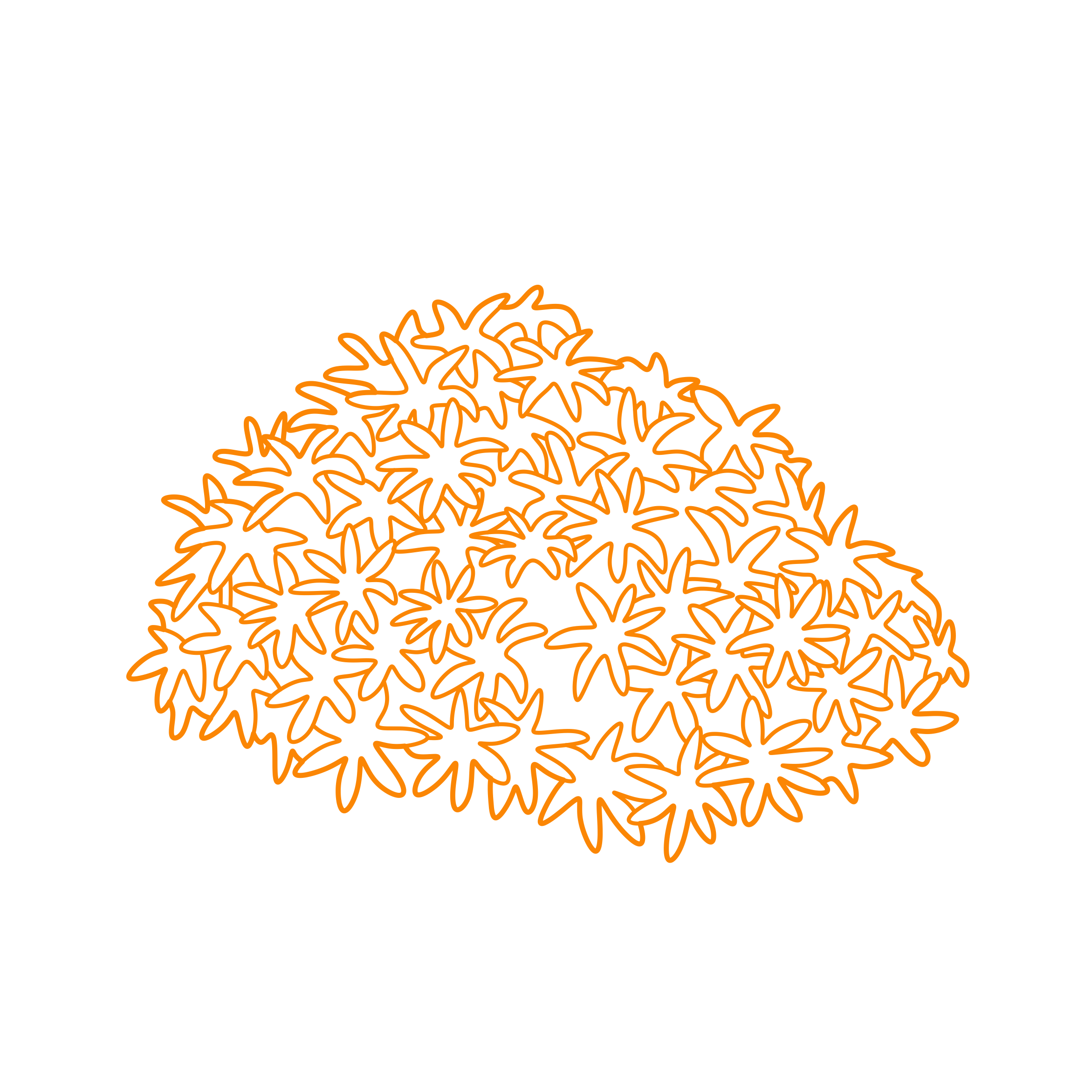Animals Corals Organ Pipe Coral Sketch Svg Vector Free Vectors